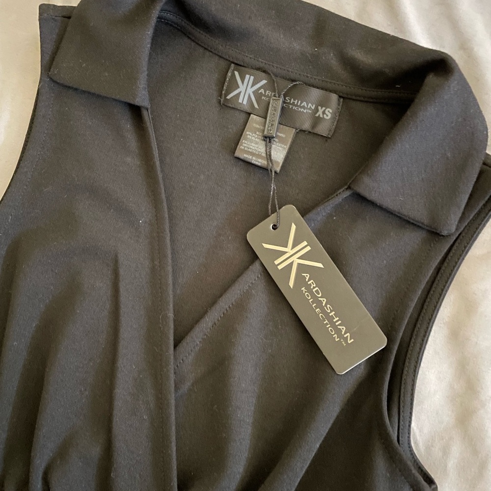 Kardashian Kollection black dress size XS